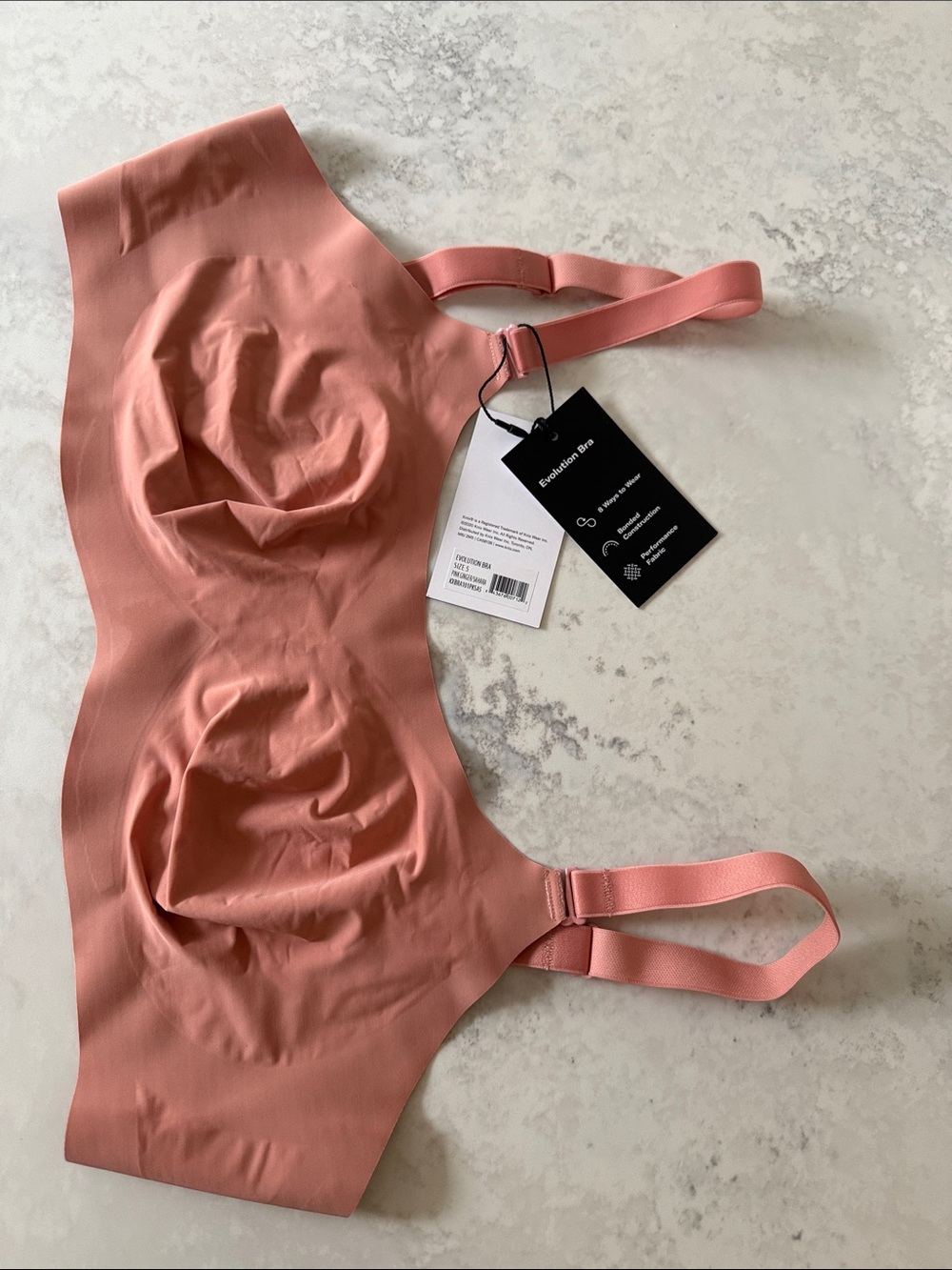 knix Evolution Bra - Pink Ginger - Picture 3 of 7